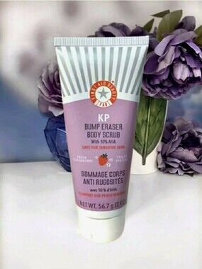 First Aid Beauty Strawberry KP Bump Eraser Body Scrub 10% AHA 2 oz/56.7g *NEW!